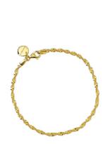 Syster P - Herringbone Twisted Bracelet Gold - Apyrankė - Aukso