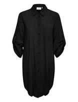 Kaffe - Kapauline Shirt Dress - Tunika - Juoda