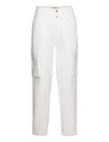MOS MOSH - Mmadeline Rosita Cargo Pant - Cargo kelnės - Balta