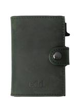 Edd. - Rfid Leather/Alu Card Holder - Kortelių dėklas - Žalia