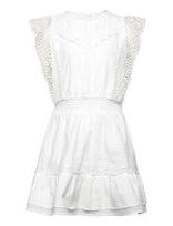 The New - Takala Embroidery Dress - Laisvalaikio suknelė be rankovių - Balta
