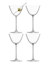 LSA International - Martini-Glas Borough Sæt 4 Lsa - Kokteilių taurė - Nude