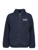 Didriksons - Gibbs Kids' Full-Zip - Flisinė striukė - Tamsiai mėlyna