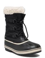 Sorel - Yoot Pac Nylon Boot Wp - Žieminiai batai su raišteliais - Juoda