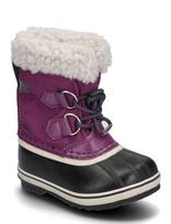 Sorel - Childrens Yoot Pac Nylon Boot Wp - Žieminiai batai su raišteliais - Violetinė