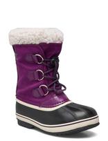 Sorel - Yoot Pac Nylon Boot Wp - Žieminiai batai su raišteliais - Violetinė