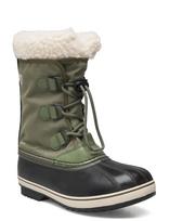 Sorel - Yoot Pac Nylon Boot Wp - Žieminiai batai su raišteliais - Žalia