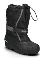 Sorel - Youth Flurry Boot - Žieminiai batai užsimaunami - Juoda