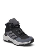 Adidas Terrex - Terrex Ax4R Mid K - Žieminiai batai su raišteliais - Juoda