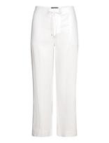 Lauren Women - Linen Drawcord Pant - Lininės kelnės - Balta