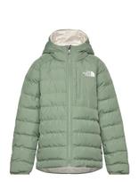 The North Face - G Reversible Perrito Hooded Jacket - Slidinėjimo striukė - Žalia