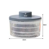Electric Salad Spinner Vegetable Dehydrator Multifunction Food Fruit Easy To Use Dryer Quick Drying Drain Basket Kitchen Home Ac pilka