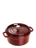 STAUB - La Cocotte - Round Cast Iron, 3 Layer Enamel - Troškintuvas - Raudona