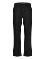 Woodbird - Wbeik Linen Pant - Lininės kelnės - Juoda