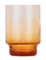 Anna Von Lipa - Luna Spiral Tumbler Low - Stiklinė vandeniui - Oranžinė