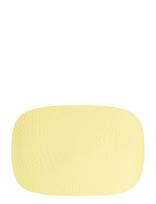 Aida - Karim Rashid Lemon Dækkeserviet 95% Genbrugslæder 1 Stk 45,0X30,6 Cm - Padėkliukas - Geltona
