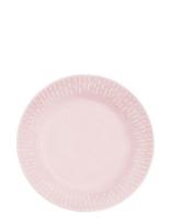Aida - Confetti Candyfloss Pasta Tall. M/Relief Porcelæn 1 Stk 23 Cm. - Makaronų lėkštė - Rožinė