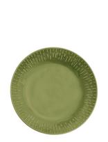 Aida - Confetti Pasta Plate W/Relief 1 Pcs Giftbox - Makaronų lėkštė - Žalia
