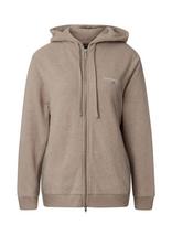 Lexington Clothing - Chloe Zip Hood - Džemperis - Ruda