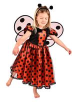Den Goda Fen - Ladybug Costume - Personažų kostiumas - Raudona