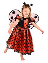 Den Goda Fen - Ladybug Costume - Personažų kostiumas - Raudona