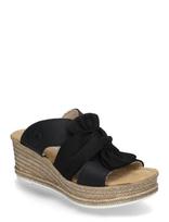 Rieker - 68789-31 - Basutės su kulnu - Juoda
