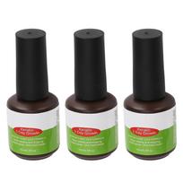 3pcs Nail Care Solution Grey Nail Softening Thickening Deep Nourishing Repair Solution 15ml