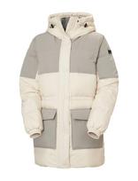 Helly Hansen - W Escape Down Parka - Parkų stiliaus paltas - Kreminė spalva