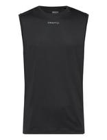 Craft - Adv Essence Sl Tee 2 M - Sportinė palaidinė be rankovių - Juoda