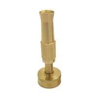3/4 colio žalvarinis tvirtas susukamas sodo žarnos antgalis Reguliuojamos purkštuvo dalys 3Inch
