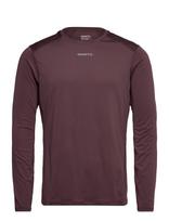Craft - Adv Essence Ls Tee 2 M - Sportiniai marškinėliai ilgomis rankovėmis - Burgundiška splava