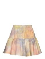 Bobo Choses - Skylight Print Ruffle Short Skirt - Trumpas - Marga / raštuota