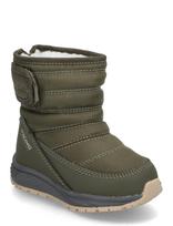 Viking - Equip Pull-On Warm Wp 1V - Žieminiai batai užsimaunami - Žalia