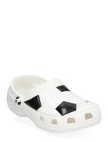 Crocs - Classic Soccer Ball Clog K - Klumpės - Balta