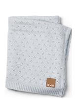 Elodie Details - Pointelle Blanket - Bermuda Blue - Kūdikių antklodė - Mėlyna