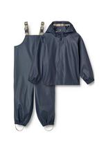 Wheat - Rainwear Charlie Set - Lietaus drabužių komplektas - Tamsiai mėlyna