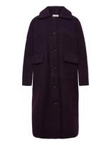 Kaffe Curve - Kcannelene Coat - Žieminis paltas - Violetinė
