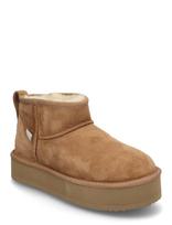 Rosemunde - Rhbrisbane Shearling Plateau Boots - Žieminiai batai - Ruda