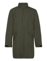H2O - Rømø Logo Lw Rain Long Jacket - Lietpaltis - Žalia