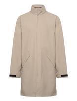 H2O - Rømø Logo Lw Rain Long Jacket - Lietpaltis - Smėlio