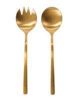 House Doctor - Salad Servers, Hdgolden, Golden - Salotų serviravimo indas - Aukso