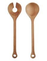 House Doctor - Salad Servers, Hdeya, Nature - Salotų serviravimo indas - Ruda