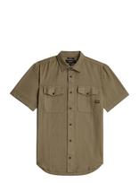 G-Star - Marine Slim Shirt S\S - Marškinėliai trumpomis rankovėmis - Chaki spalva