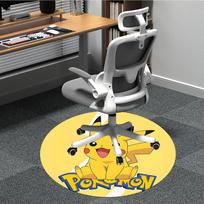 1 vnt. Pokémon biuro apvalus kilimas, po biuro kėdėmis, miegamojo, svetainės namų dekoras a0926080 80cm by 80cm