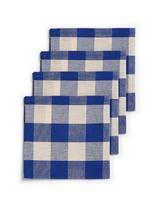 Midnatt - Napkins 4-Pack La Mer - Audinių servetėlės - Mėlyna