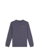Lyle & Scott - Script Crew Neck Sweatshirt - Megztinis - Mėlyna