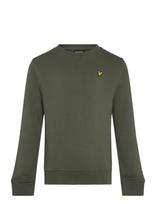 Lyle & Scott - Crew Neck Sweatshirt - Megztinis - Chaki spalva
