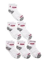 Levi's - Levi's® Core Ankle Length Socks 6-Pack - Kojinės - Balta