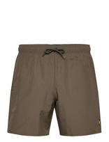 Lyle & Scott - Plain Swimshort - Šortai - Chaki spalva