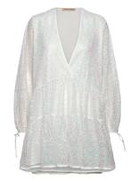 Stella Nova - Sequins Mini Dress - Vasarinė suknelė - Balta